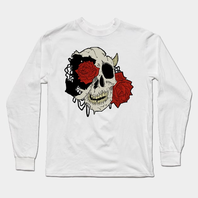 Bonehead - colors Long Sleeve T-Shirt by hws902